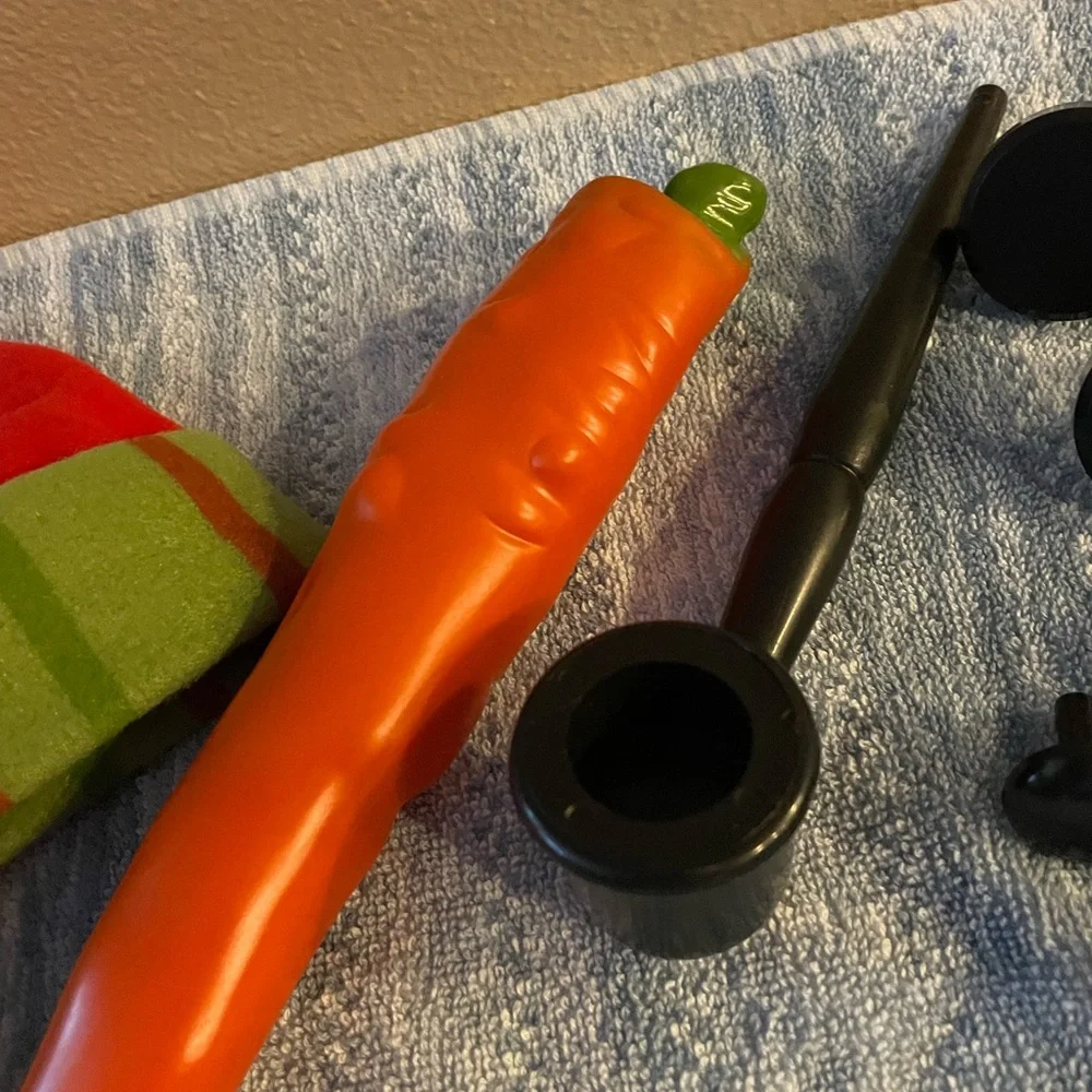 Snowman Kit Eyes Pipe Buttons Hat Scarf